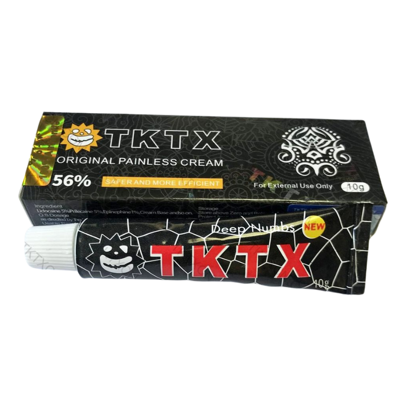 TKTX 56% BLACK Anestetična Krema za Tetoviranje